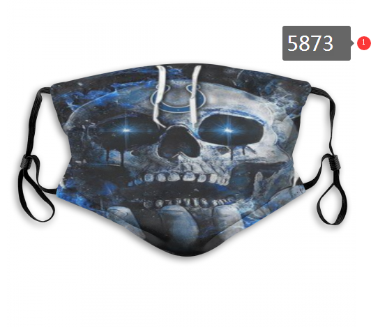 2020 NFL Indianapolis Colts #2 Dust mask with filter->nfl dust mask->Sports Accessory